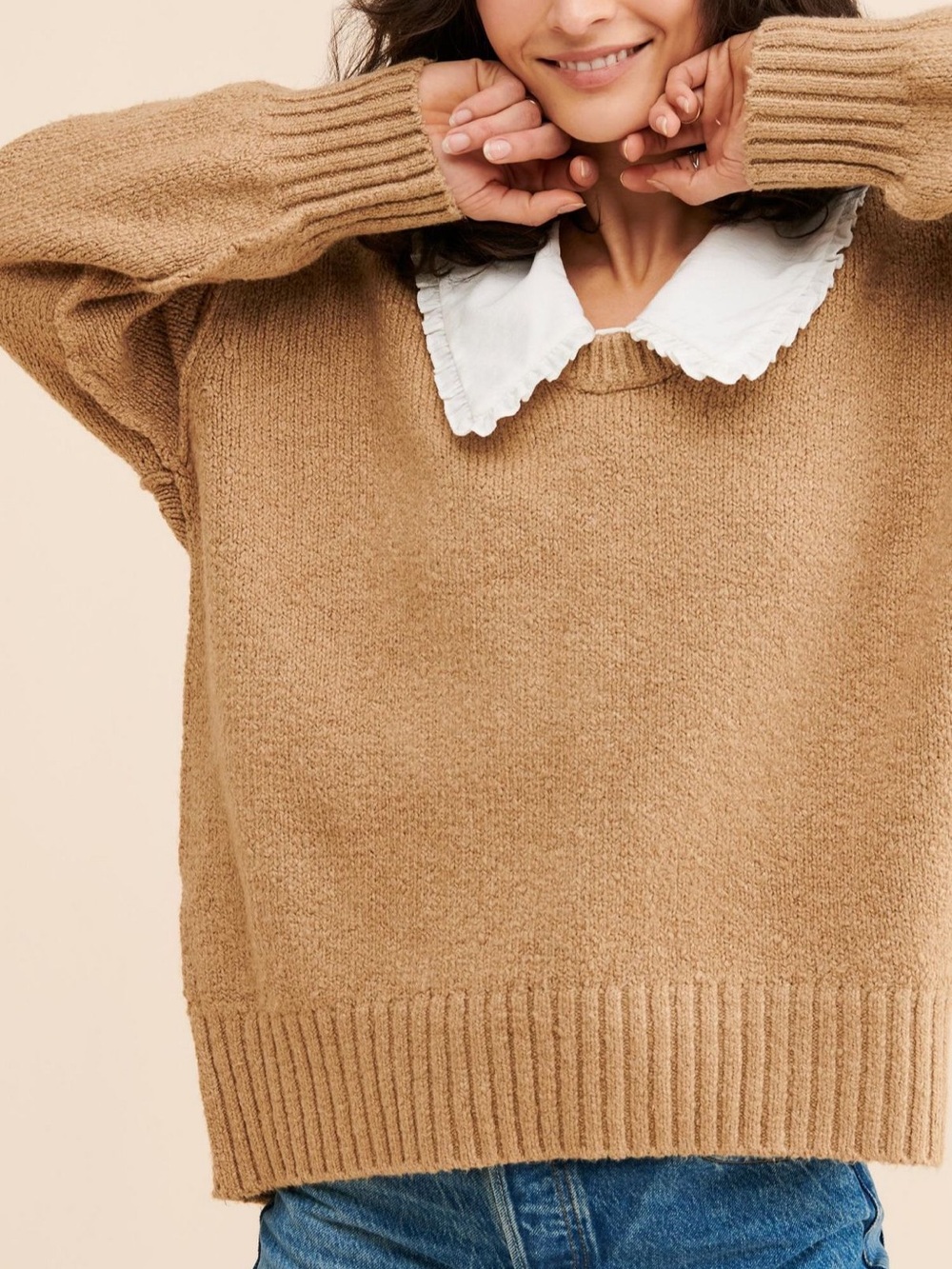 Brookside tunic sweater